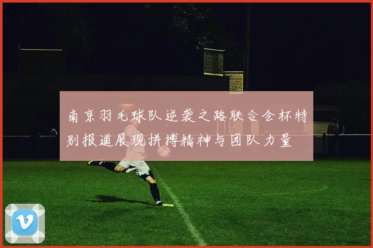 南京羽毛球队逆袭之路联合会杯特别报道展现拼搏精神与团队力量