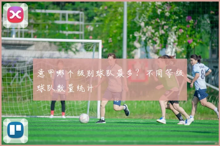 意甲哪个级别球队最多？不同等级球队数量统计